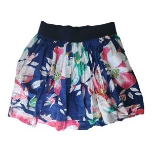 Abercrombie & Fitch Cotton Floral Skirt